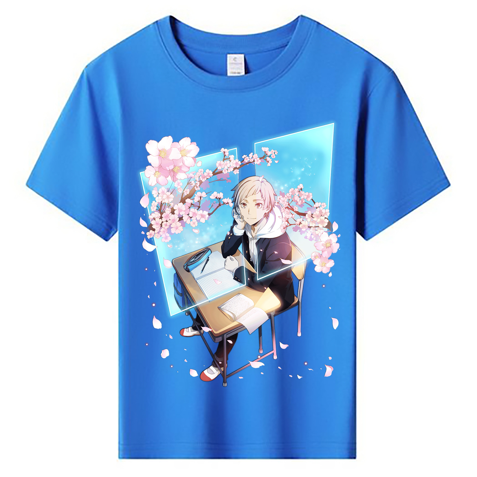 （画像用） 文豪ストレイドッグス Bungo Stray Dogs 綿100％キッズTシャツ（フロントプリント）